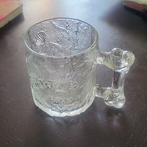 The Flintstones glass mug